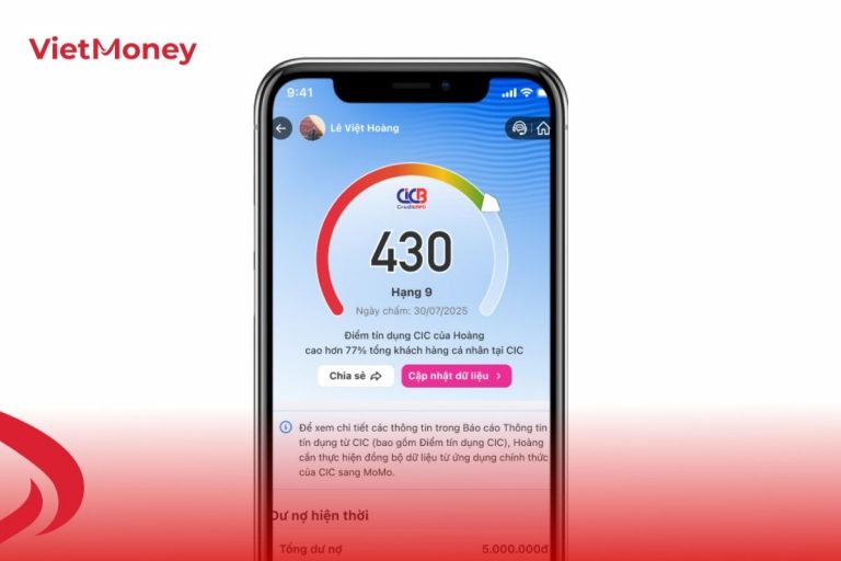 Momo tích hợp tính năng tra cứu CIC cực tiện lợi ngay trên app