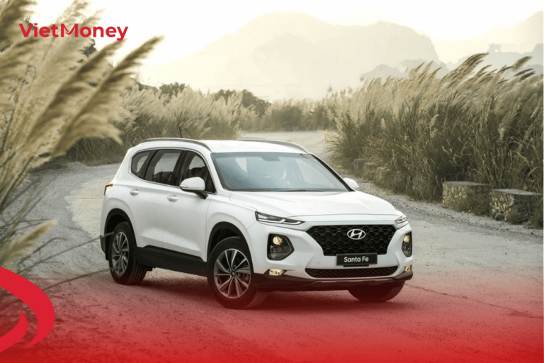 Hyundai Santa Fe là một trong những “gương mặt vàng” trên thị trường nên thường được định giá cầm cố cao
