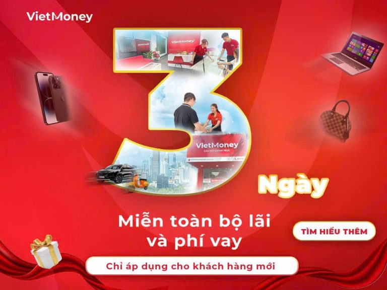 3 Ngày miễn toàn bộ lãi và phí vay
