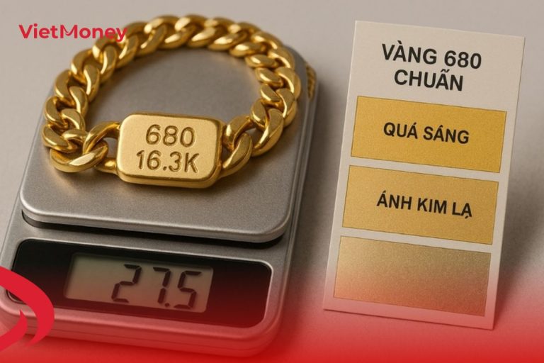 Vàng 680 là vàng gì?