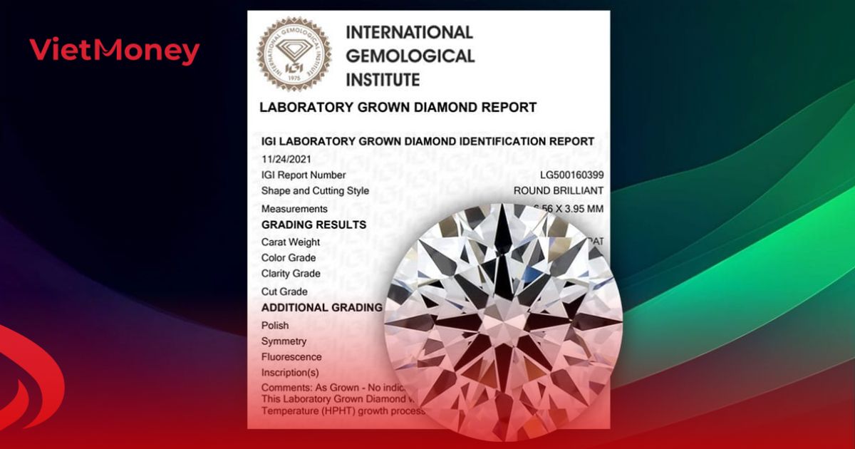 giấy kiểm định kim cương là gì