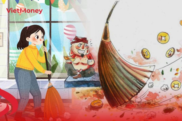 Kiêng quét nhà, đổ rác mùng 1 Tết