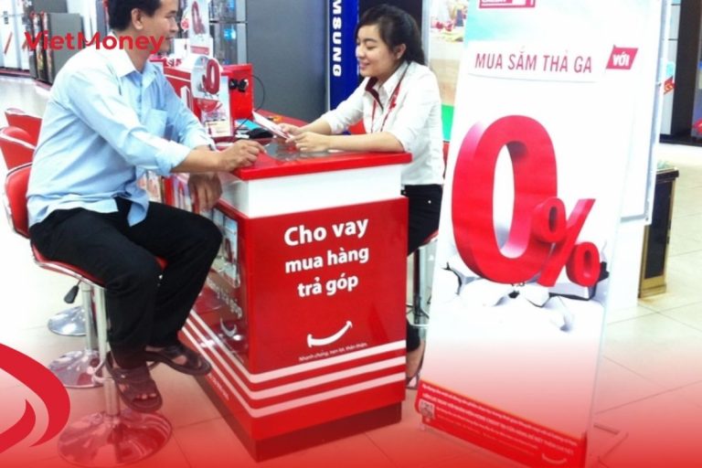 Hình thức vay mua hàng trả góp khá phổ biến hiện nay