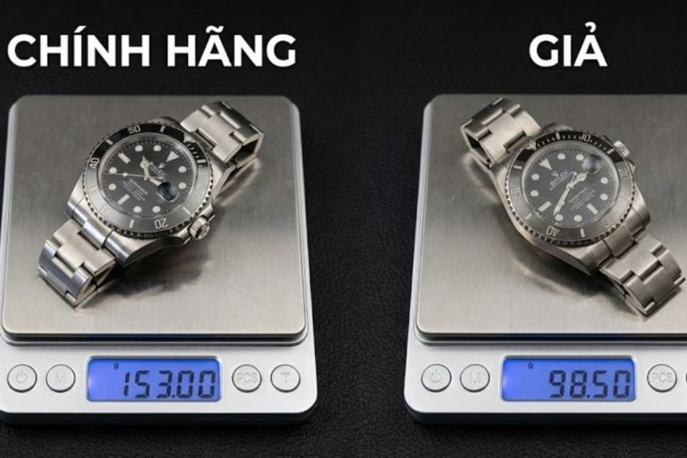 Xác định trọng lượng thực tế của đồng hồ