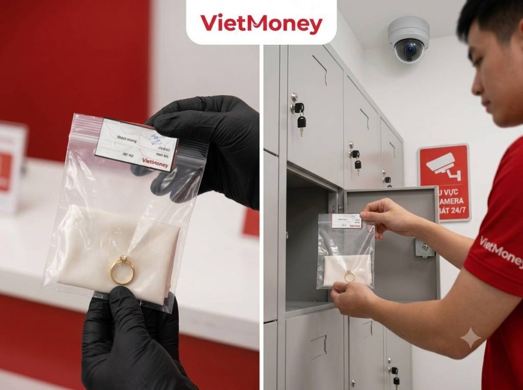 Quy trình niêm phong và cất giữ tài sản vàng, trang sức an toàn trong két sắt tại Vietmoney với camera giám sát 24/7. vang 18 k vang 18k bao nhieu 1 chỉ vang 18k hom nay bao nhieu vang tay 18k chỉ vàng 18k so sánh vàng 10k và 18k vang 18k bao nhieu 1chi vàng 18k 1 chỉ vàng18k vàng 18k là vàng gì cầm vàng 18k