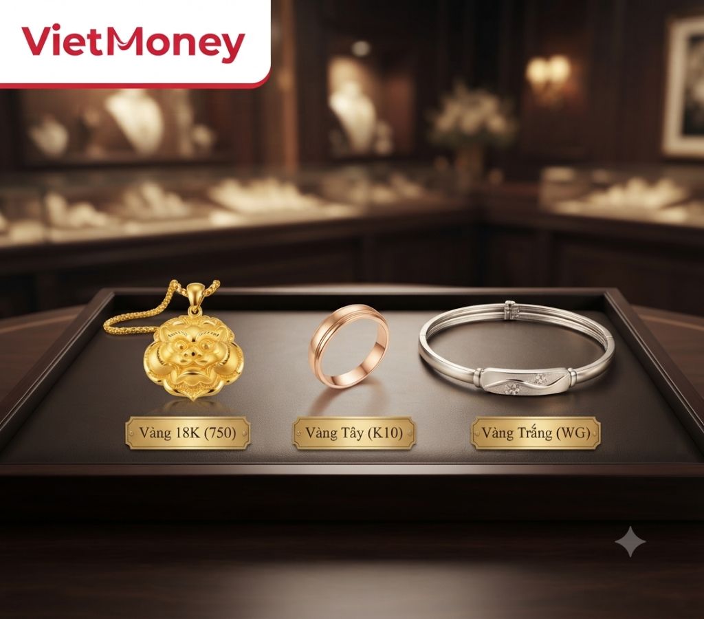 Các sản phẩm trang sức đa dạng gồm cam vang 18K, cam vang tay K10 và cam vang trang được trưng bày sang trọng tại VietMoney. vang 18 k vang 18k bao nhieu 1 chỉ vang 18k hom nay bao nhieu vang tay 18k chỉ vàng 18k so sánh vàng 10k và 18k vang 18k bao nhieu 1chi vàng 18k 1 chỉ vàng18k vàng 18k là vàng gì cầm vàng 18k