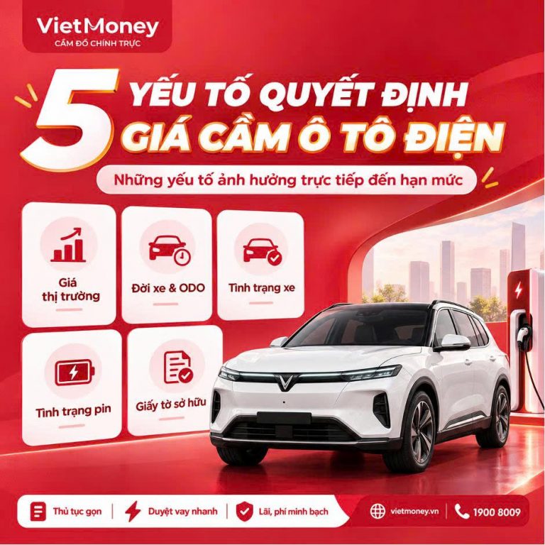 Định giá ô tô điện tại VietMoney
